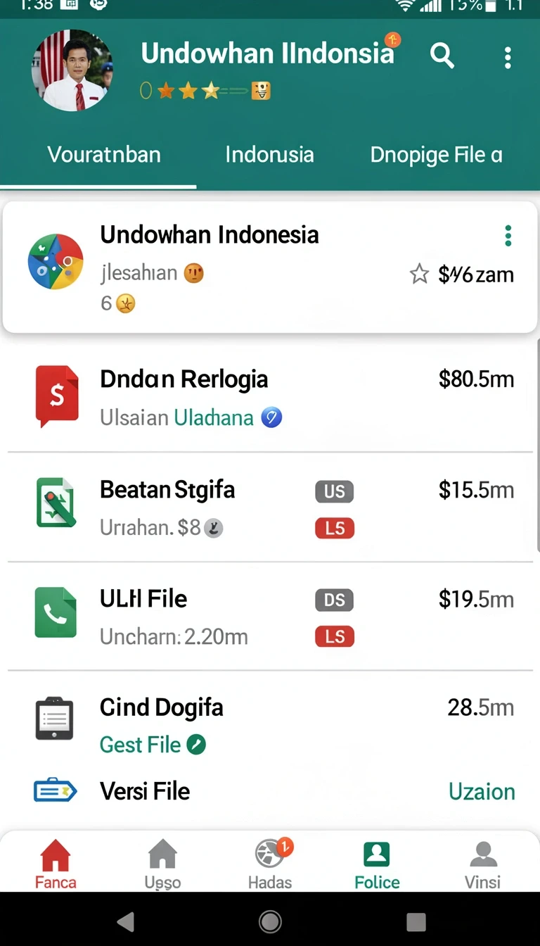 Tampilan utama aplikasi Review Aplikasi mandala77 yang intuitif dan efisien.