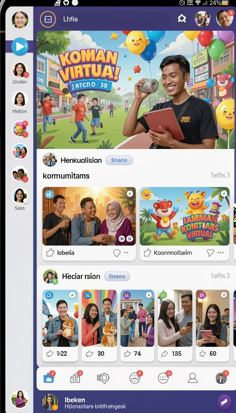 Tampilan utama aplikasi Review Aplikasi tya777 yang intuitif dan efisien.