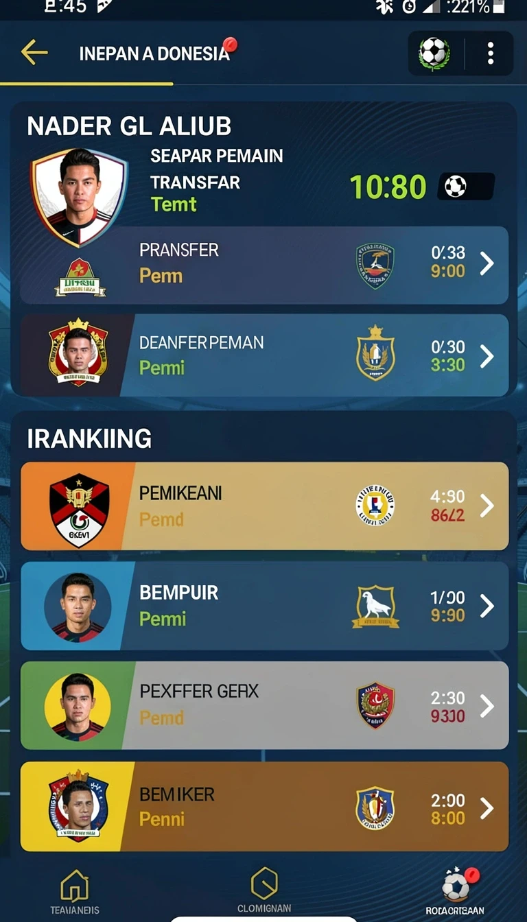 Tampilan utama aplikasi Review Aplikasi angsa4d yang intuitif dan efisien.