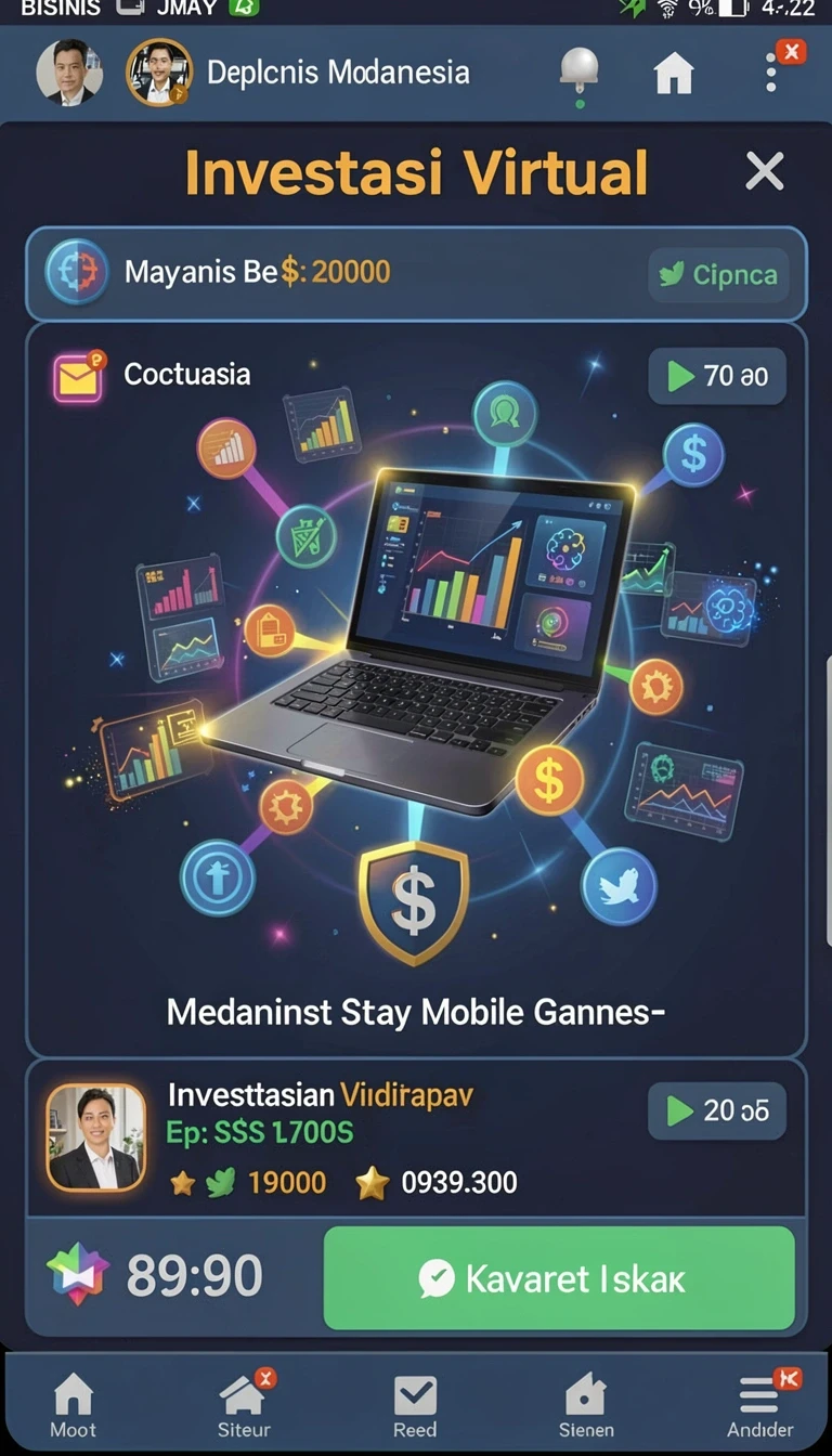 Tampilan utama aplikasi Review Aplikasi vipdewa yang intuitif dan efisien.