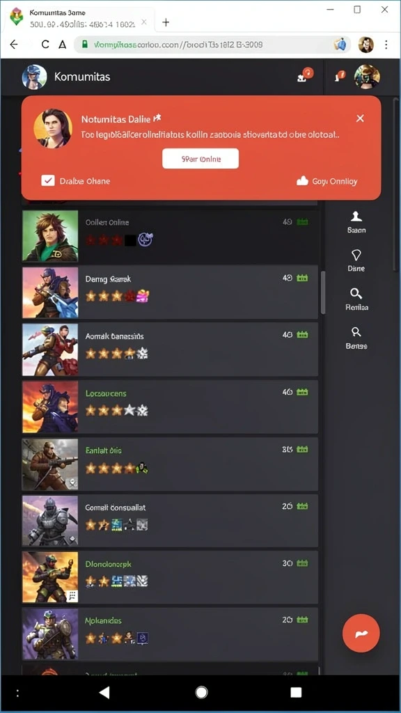 Tampilan utama aplikasi Review Aplikasi 55rt yang intuitif dan efisien.